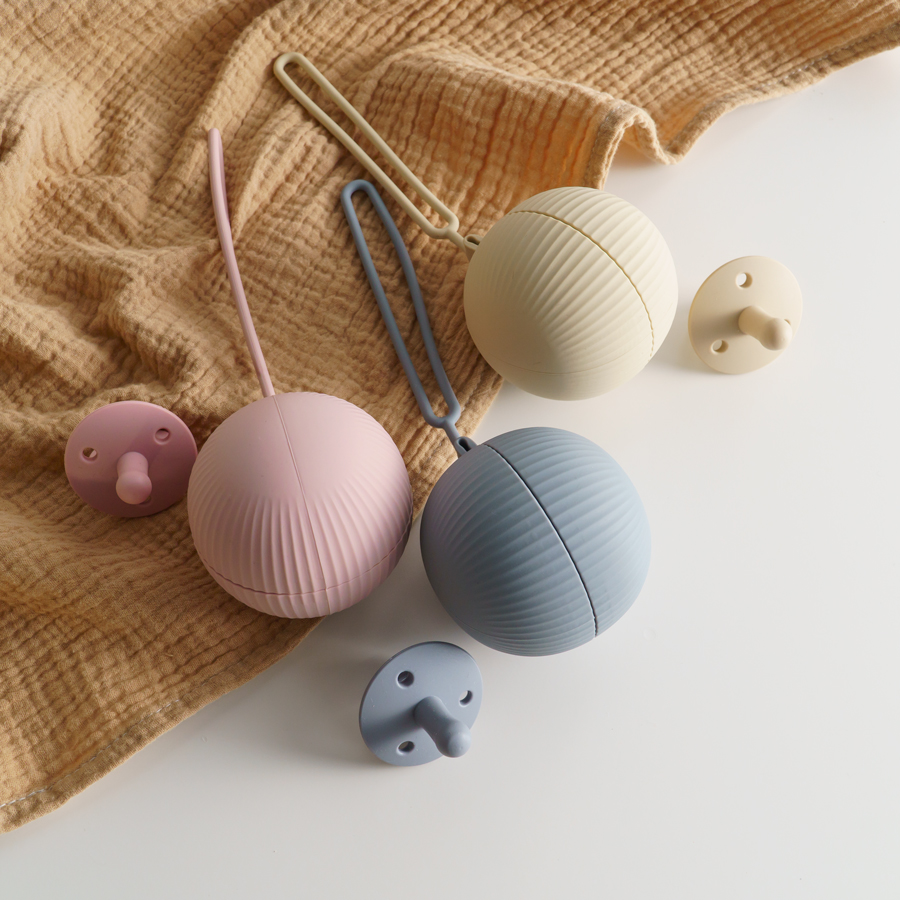 Zwitsal Baby Products - 新しいベビーおしゃぶりホルダー BPA フリーソフトシリコーン幼児ポータブル給餌おしゃぶりコンテナボックス乳首収納ボックス乳首アタッチメント