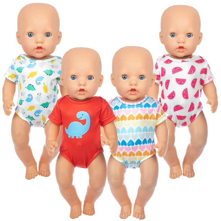 漫画恐竜水着 16-18 インチアメリカンドール用 40-4 - Baby Product のレビューと価格