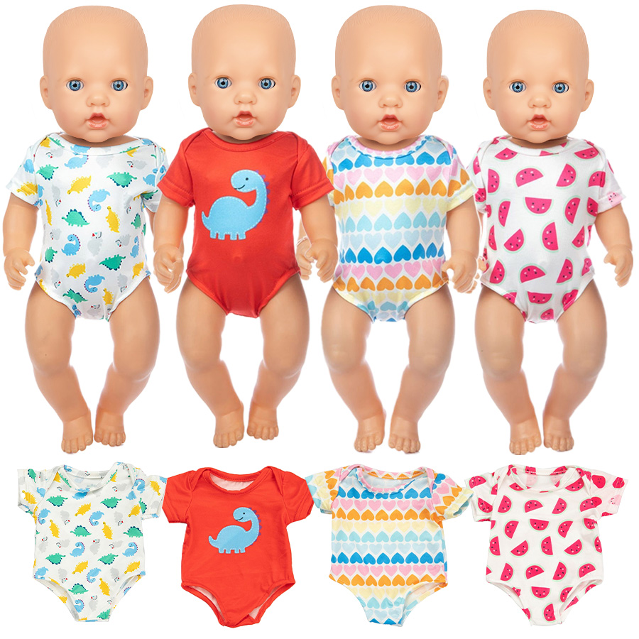 漫画恐竜水着 16-18 インチアメリカンドール用 40-4 - Baby Product のレビューと価格
