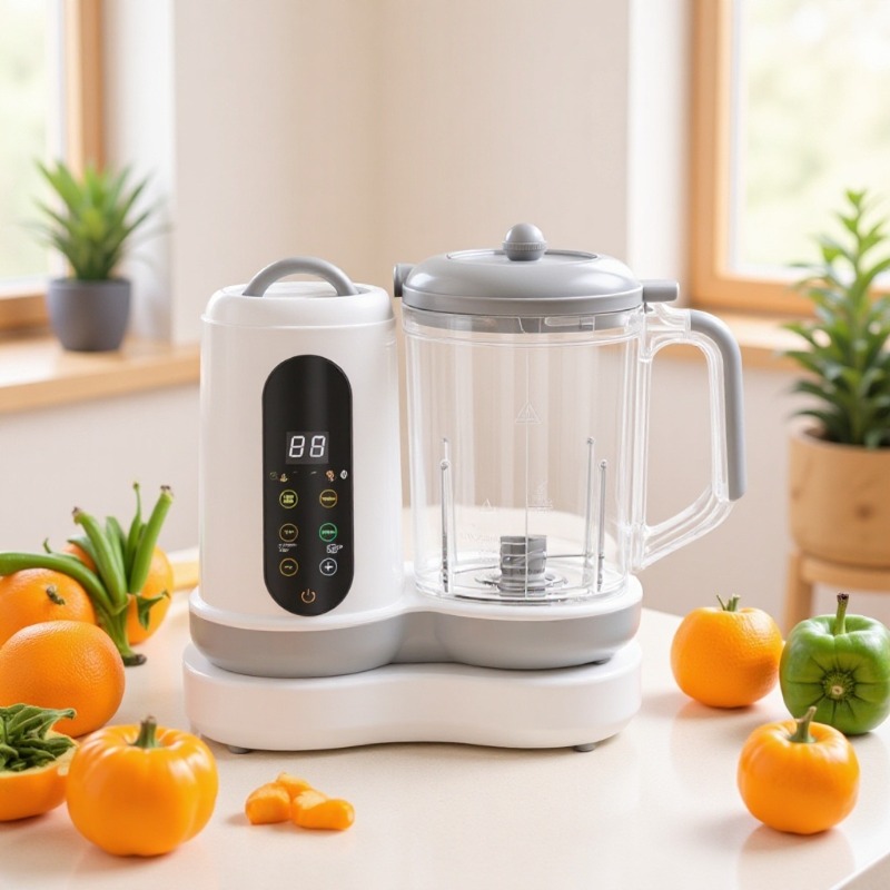 自動ベビーフードメーカー、オールインワンスチームクッカー、タ - Baby Food Maker Blender のレビューと価格