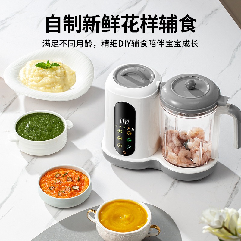 自動ベビーフードメーカー、オールインワンスチームクッカー、タ - Baby Food Maker Blender のレビューと価格