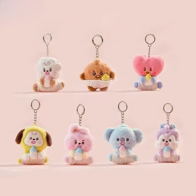 新しいBTSキーチェーン ベビーシリーズ かわいい漫画風クリ - Baby Product のレビューと価格