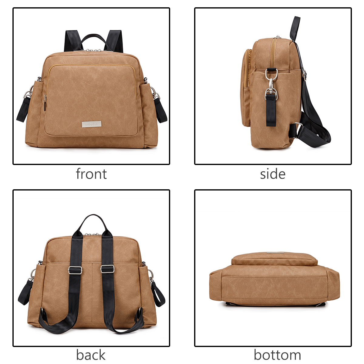 ファッション新しいママおむつバックパック大容量多機能防水おむ - Diaper Bag Backpack のレビューと価格