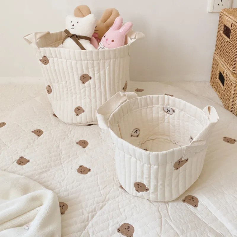 かわいいクマの刺繍が施されたベビーバッグ,おむつオーガナイザ - Diaper Bag Backpack のレビューと価格