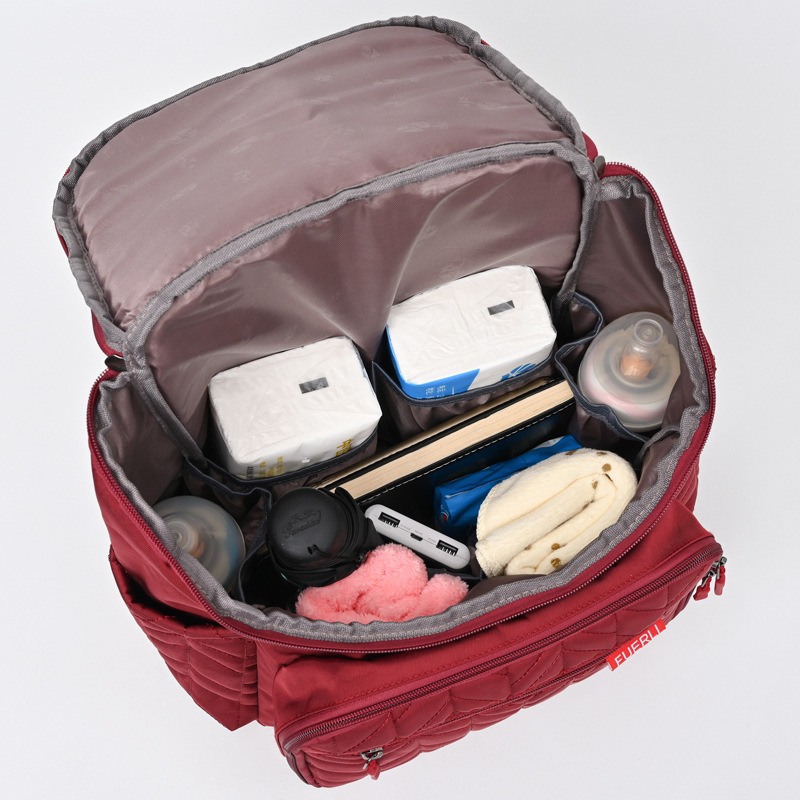 大容量刺繍入りマザーベビーバッグ旅行用おむつマタニティおむつ - Diaper Bag Backpack のレビューと価格