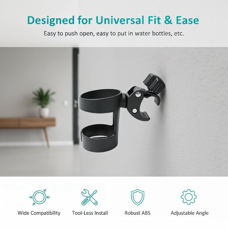 ユニバーサルベビーカーカップホルダー、調節可能なウォーターボ - Zwitsal Baby Products のレビューと価格