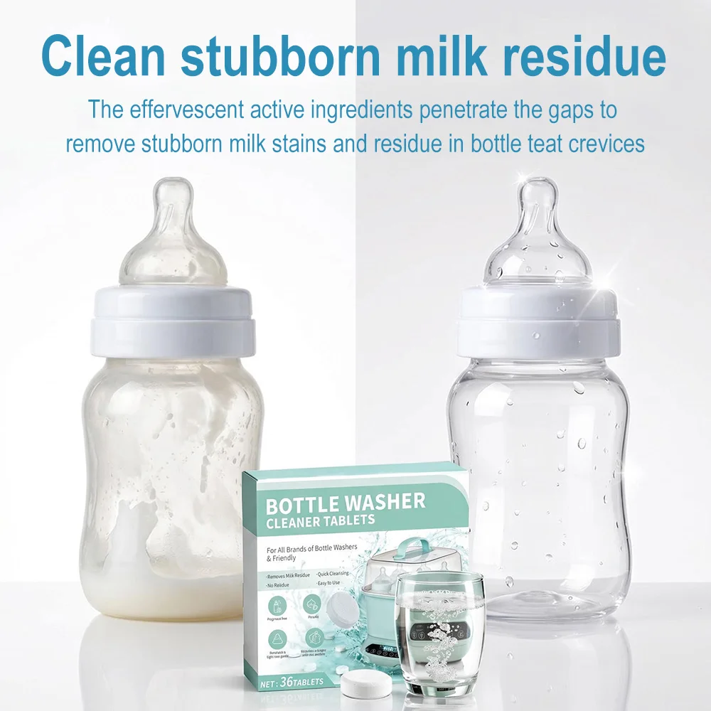哺乳瓶の水垢除去タブレット、乳首、おしゃぶり、食器用の洗浄タ - Zwitsal Baby Products のレビューと価格