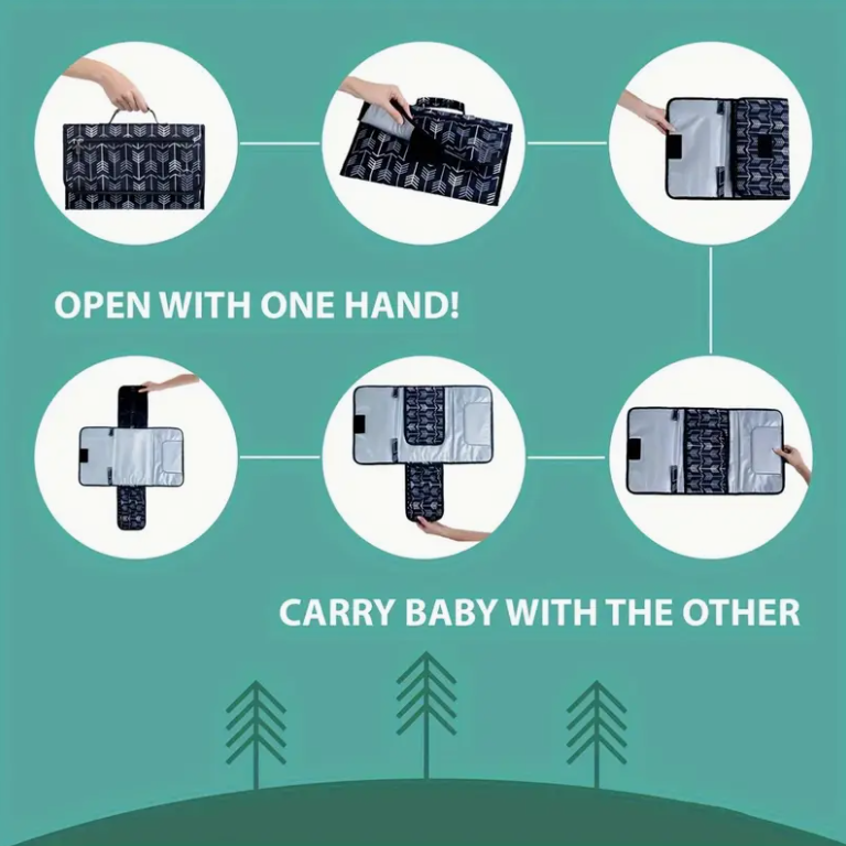 おむつバッグや着替え台用のポータブルおむつ替えパッド、旅行用 - Diaper Bag Backpack のレビューと価格